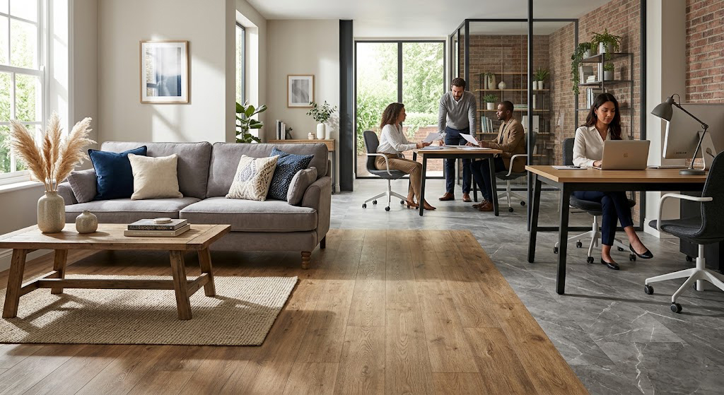 Vinyl Flooring for Homes & Businesses
