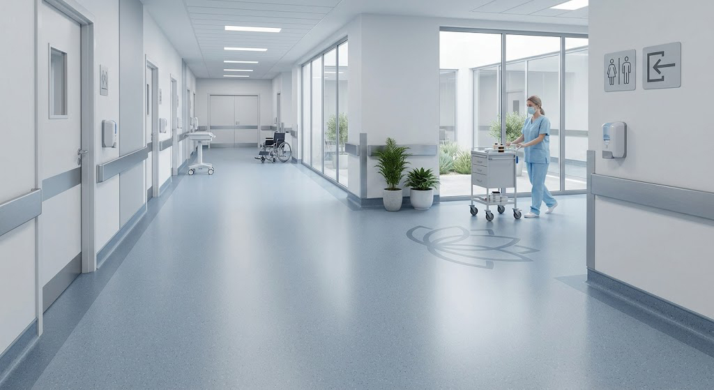 Hospital Flooring by Style Decoration