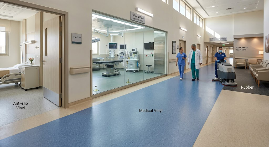 Hospital Flooring in Cairo